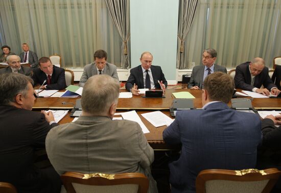 В.Путин встретился с деятелями отечественной мультипликации