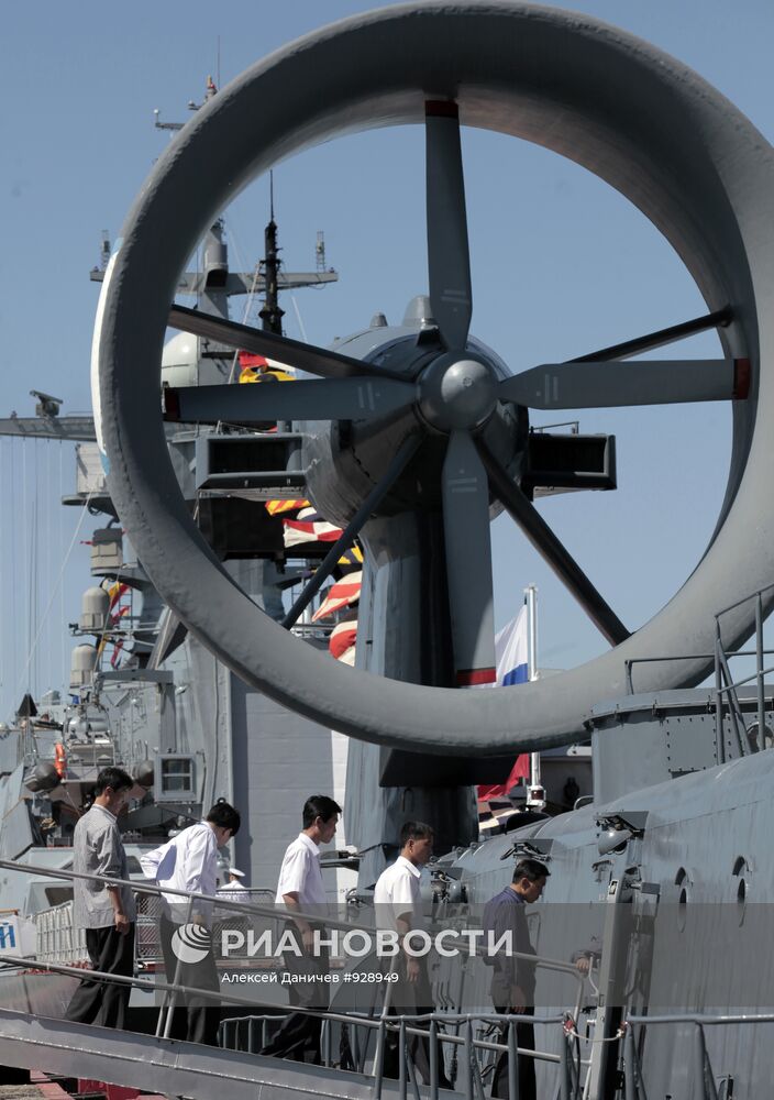 Открытие Международного военно-морского салона (МВМС-2011)
