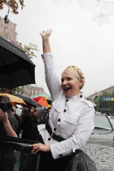 Судебное заседание по делу Юлии Тимошенко в Киеве