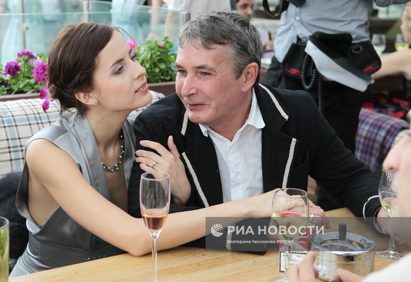 Андрей Орлов с супругой