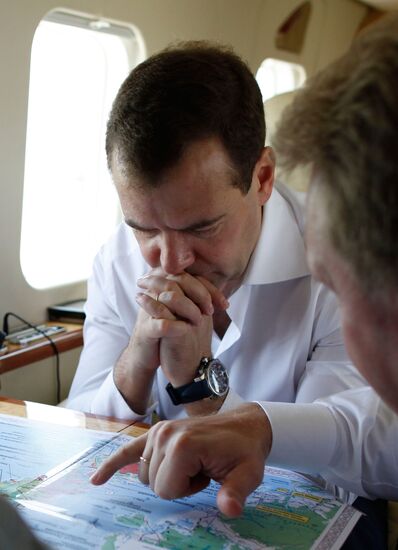 Рабочая поездка Д.Медведева во Владивосток
