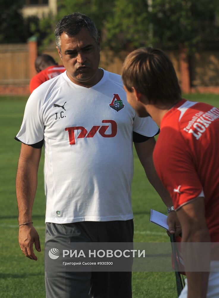 Тренировка ФК "Локомотив"