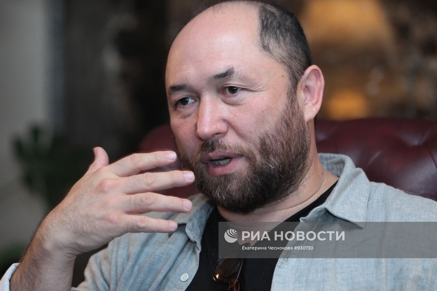 Тимур Бекмамбетов дал интервью на кинофестивале в Астане