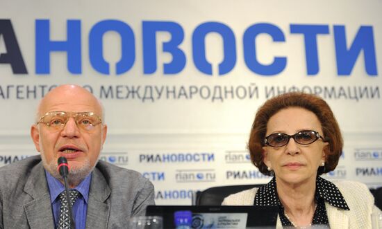 Михаил Федотов и Тамара Морщакова