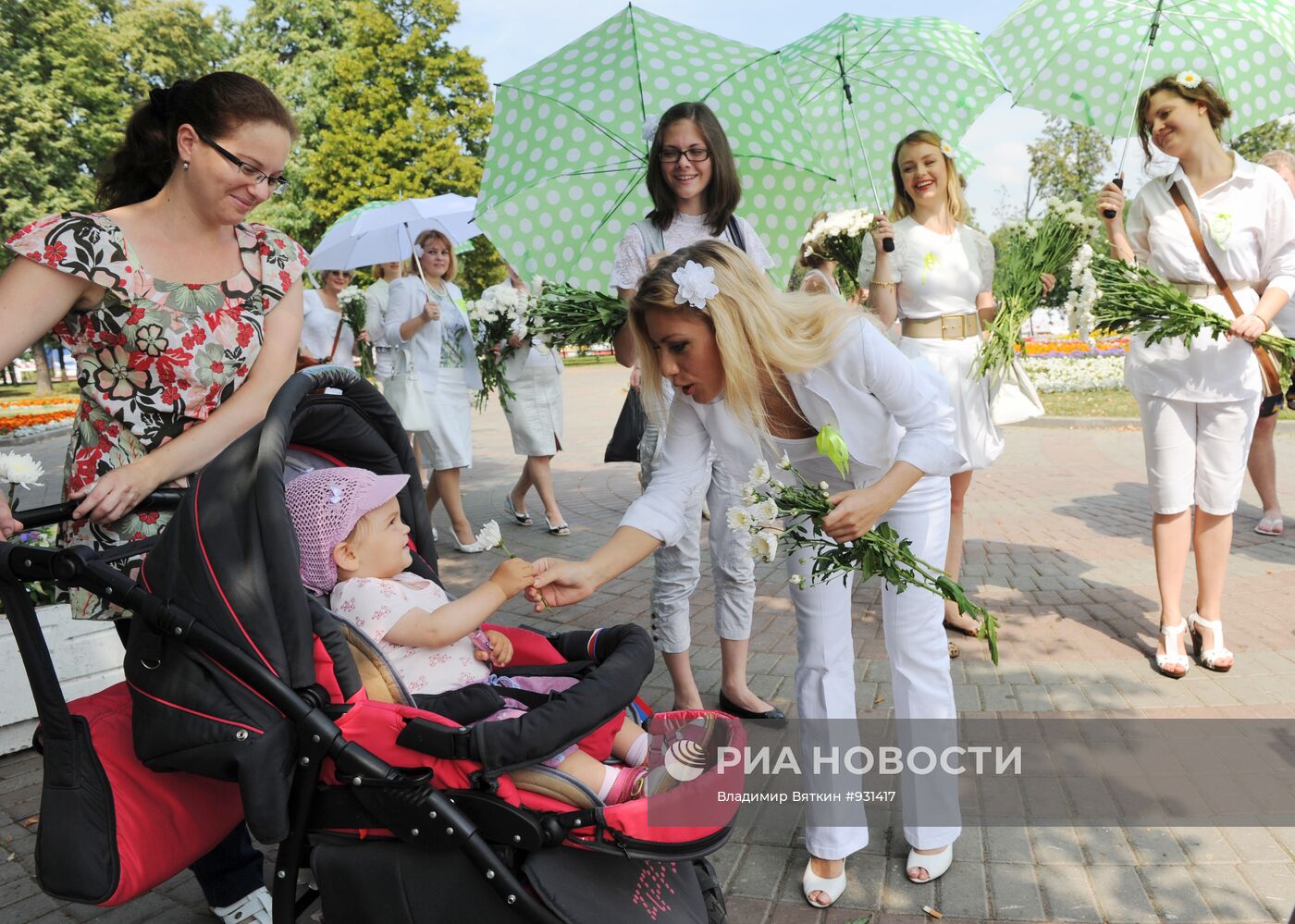Шествие в День семьи, любви и верности в Москве