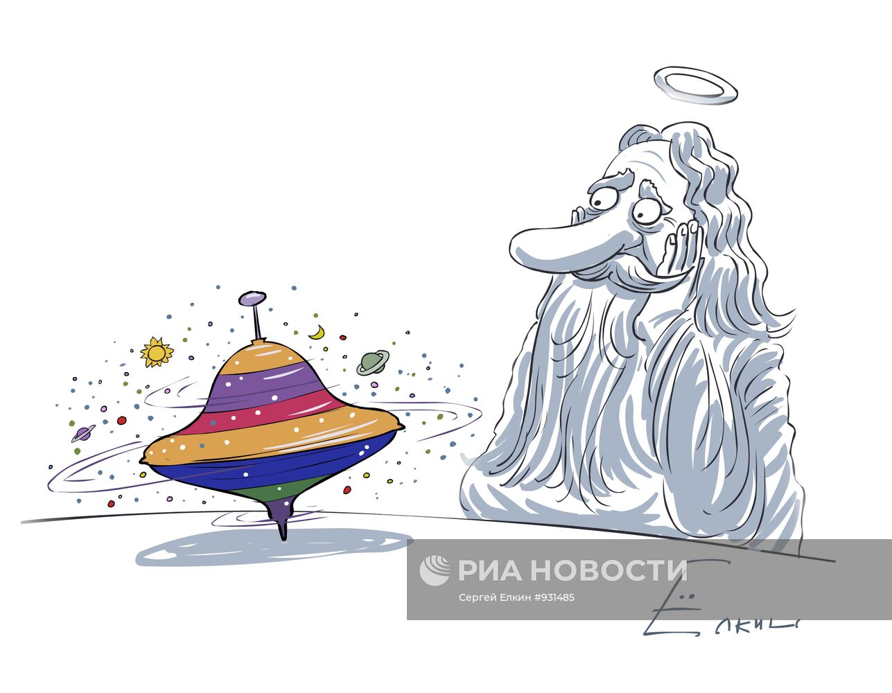 Вселенная может оказаться вечной "юлой", считают ученые