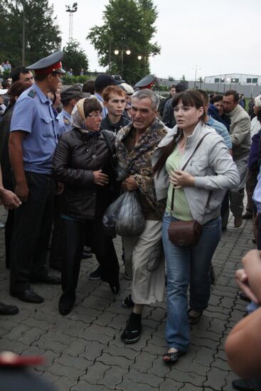 Теплоход "Арабелла" доставил в порт Казани 76 пострадавших
