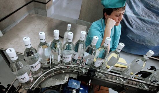 Производство алкогольной продукции на ОАО "Уссурийский бальзам"