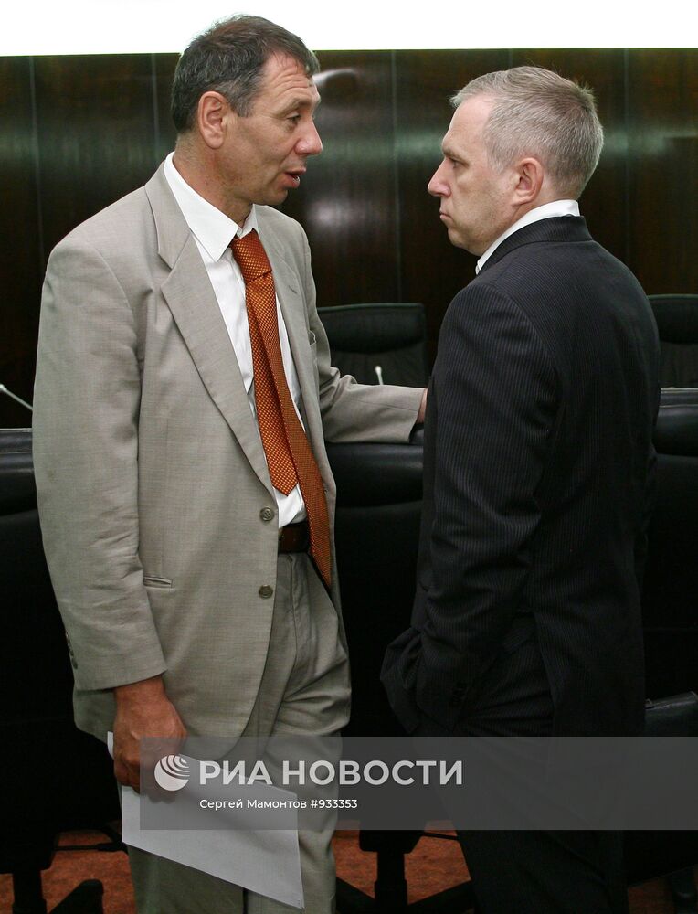 Юрий Шувалов и Сергей Марков