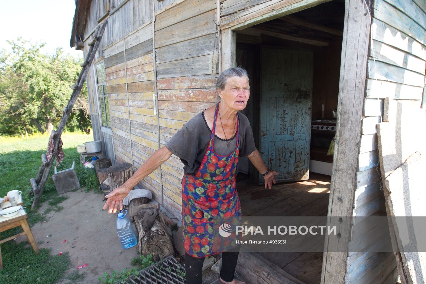 Последняя жительница села Поляна Воронежской области