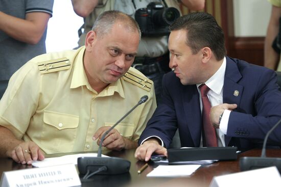 Андрей Звягинцев и Ильдар Халиков