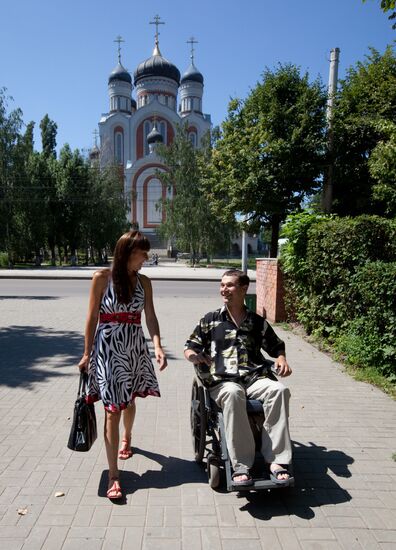 Инвалид из Воронежа сконструировал уникальный подъемник