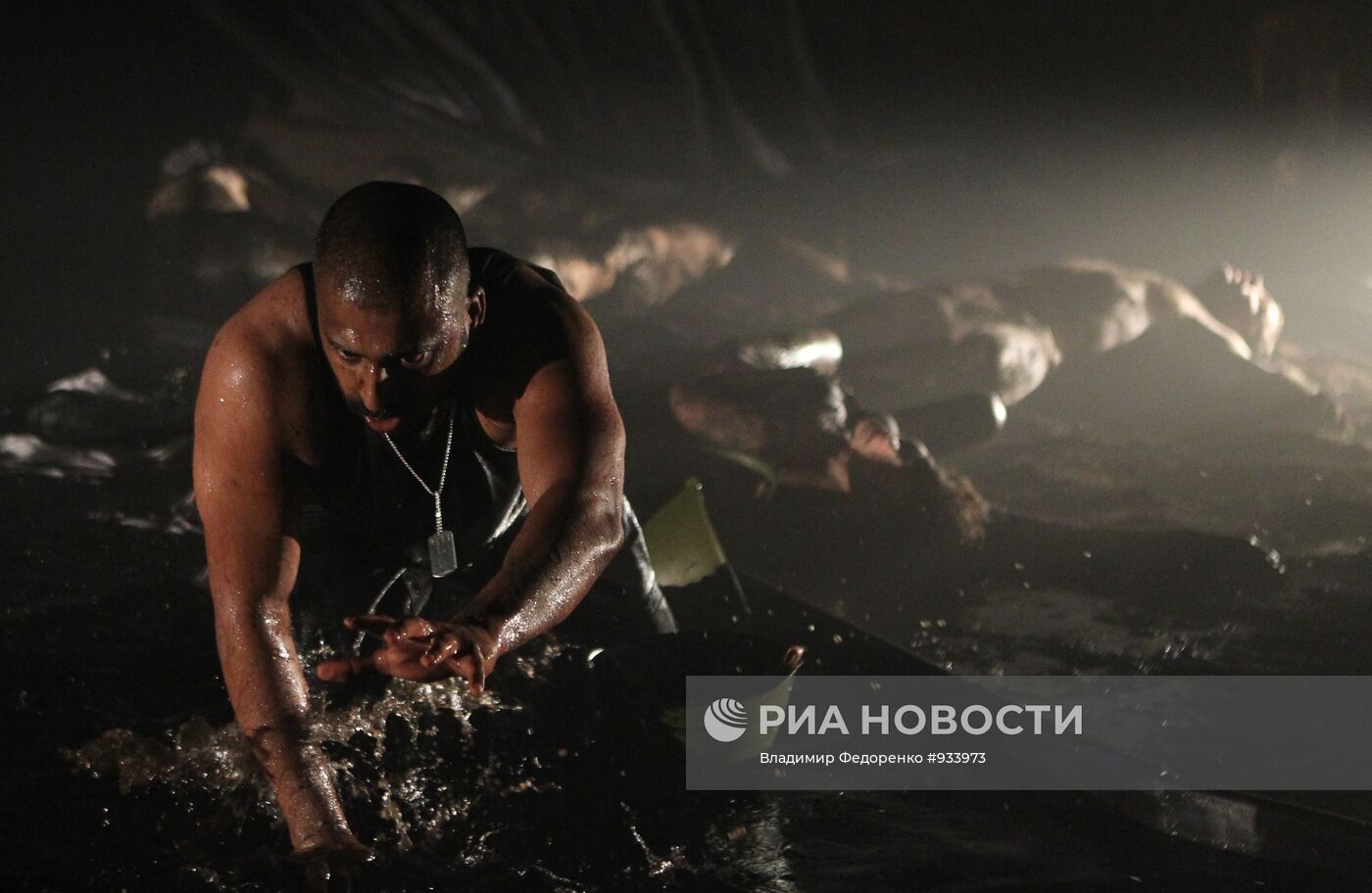 Пресс-показ спектакля "Город.ОК" в рамках Чеховского фестиваля