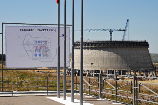 Транспортировка корпуса реактора на Нововоронежскую АЭС-2