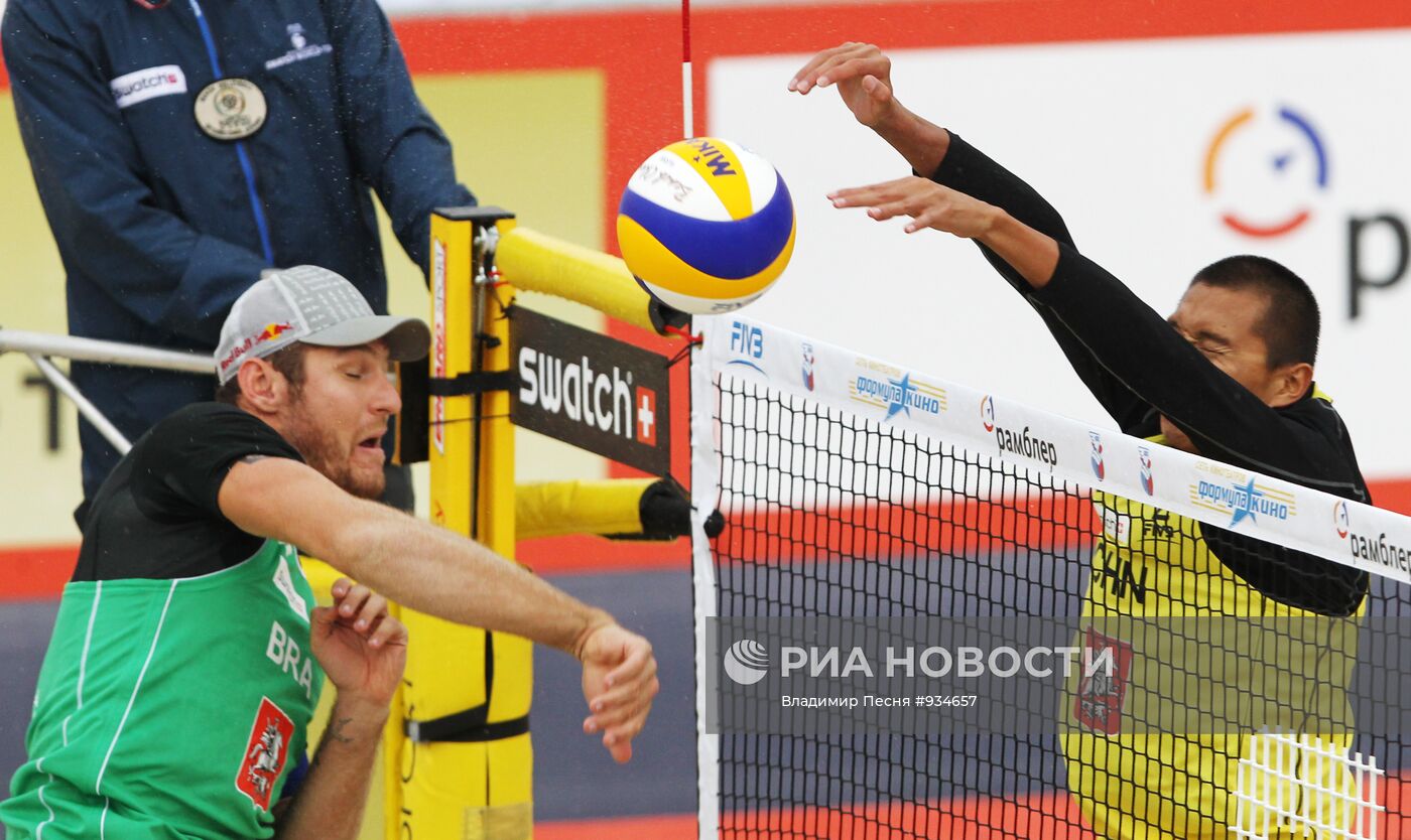 Пляжный волейбол. Этап "Большого шлема" в Москве