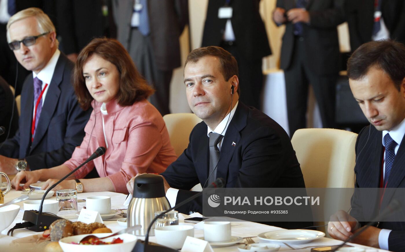 Визит президента РФ Д. Медведева в Ганновер. День второй