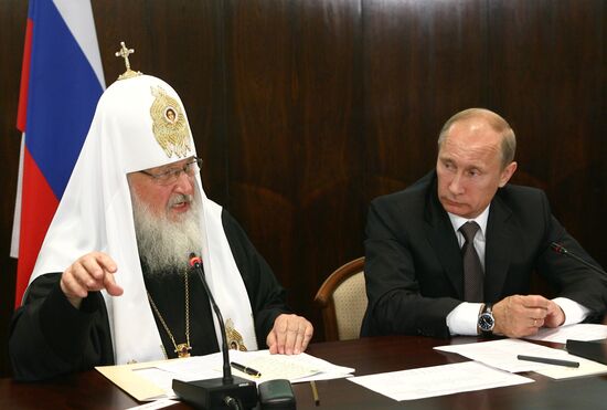 Встреча В.Путина с представителями религиозных организаций