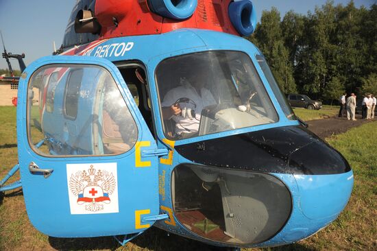 Открытие нового отделения в ФГБУ "Клиническая больница"