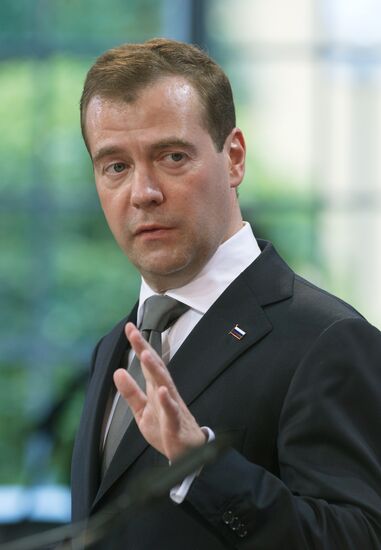 Визит президента РФ Д. Медведева в Ганновер. День второй
