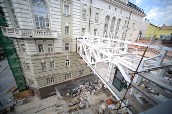 Завершение реставрации балетных залов Большого театра