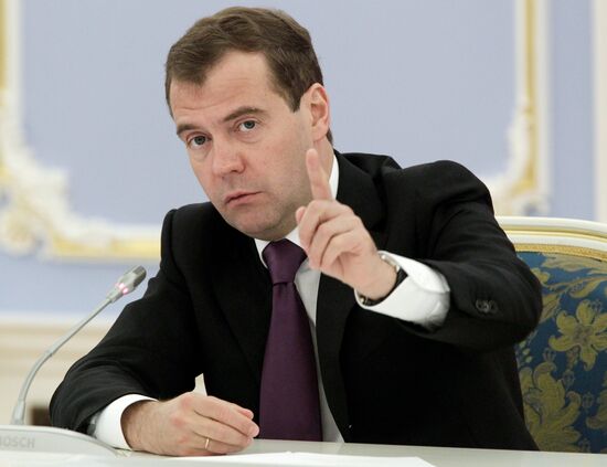 Д.Медведев на встрече независимыми директорами компаний