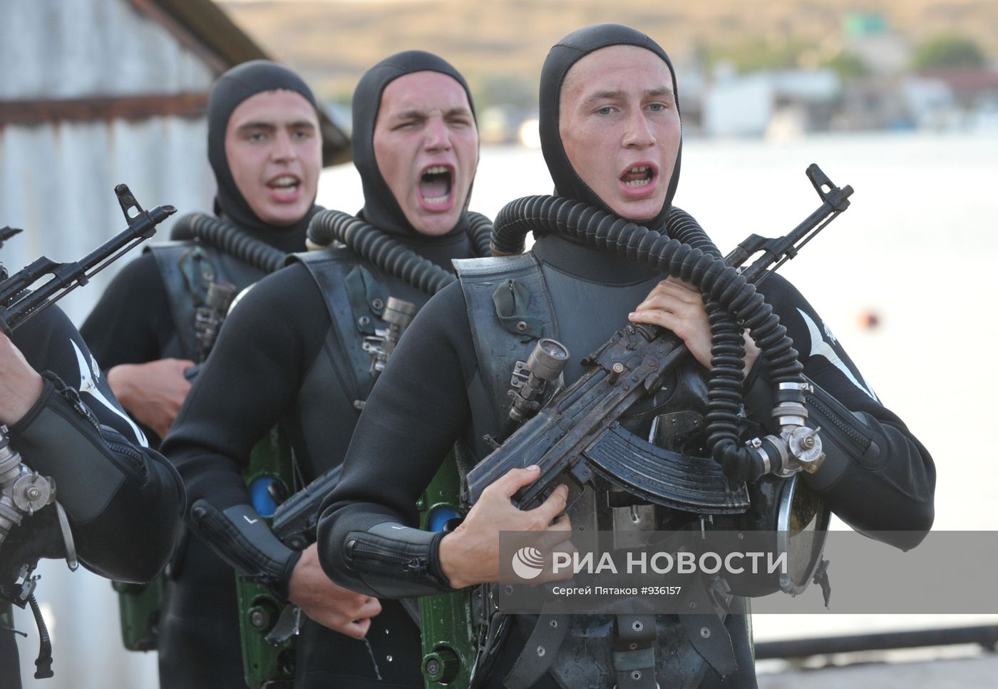 Учения Черноморского флота РФ в Севастополе
