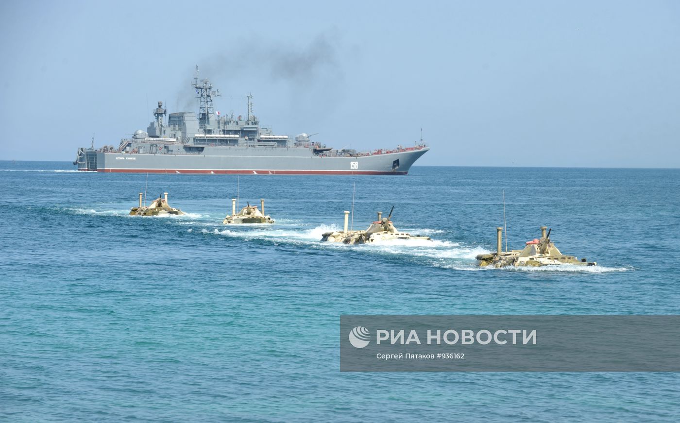 Учения Черноморского флота РФ в Севастополе