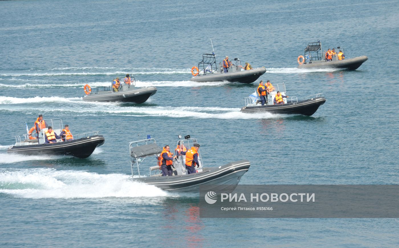Учения Черноморского флота РФ в Севастополе