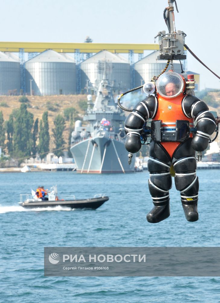 Учения Черноморского флота РФ в Севастополе