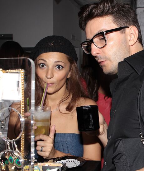 Владимир Широков и певица Теона Дольникова