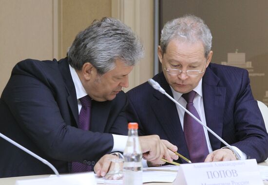 Анатолий Попов и Виктор Басаргин