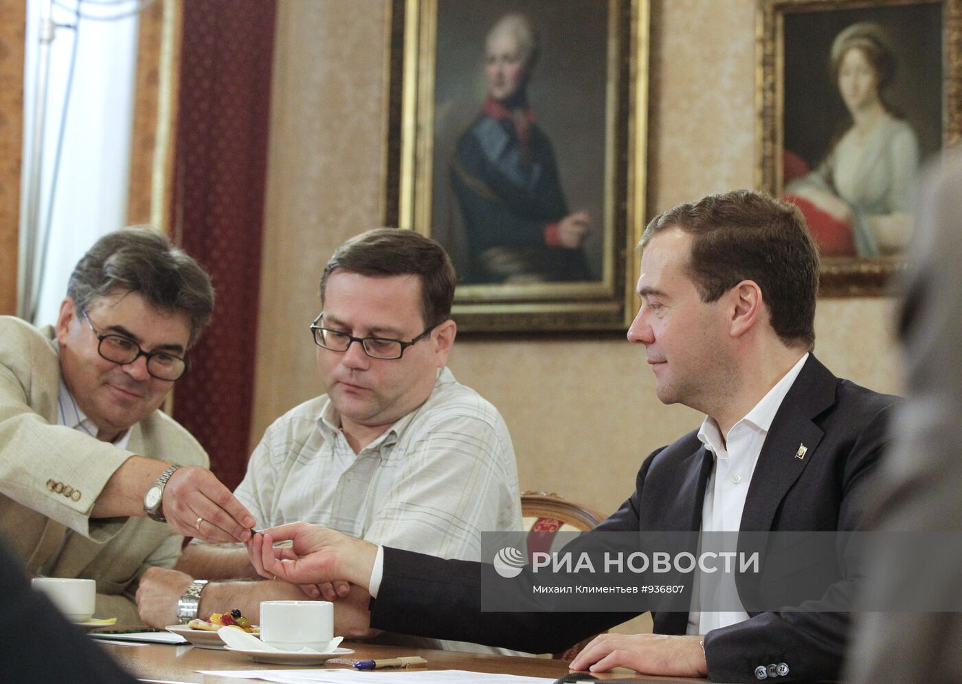 Рабочая поездка президента РФ Д. Медведева во Владимир
