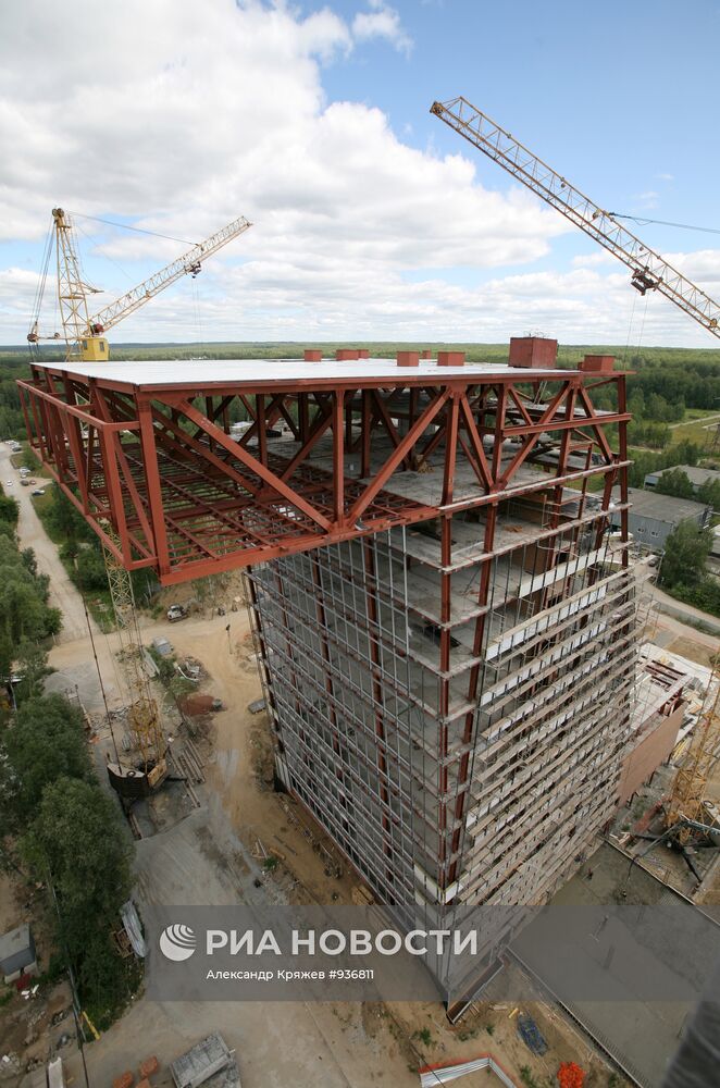 Строительство технопарка новосибирского Академгородка