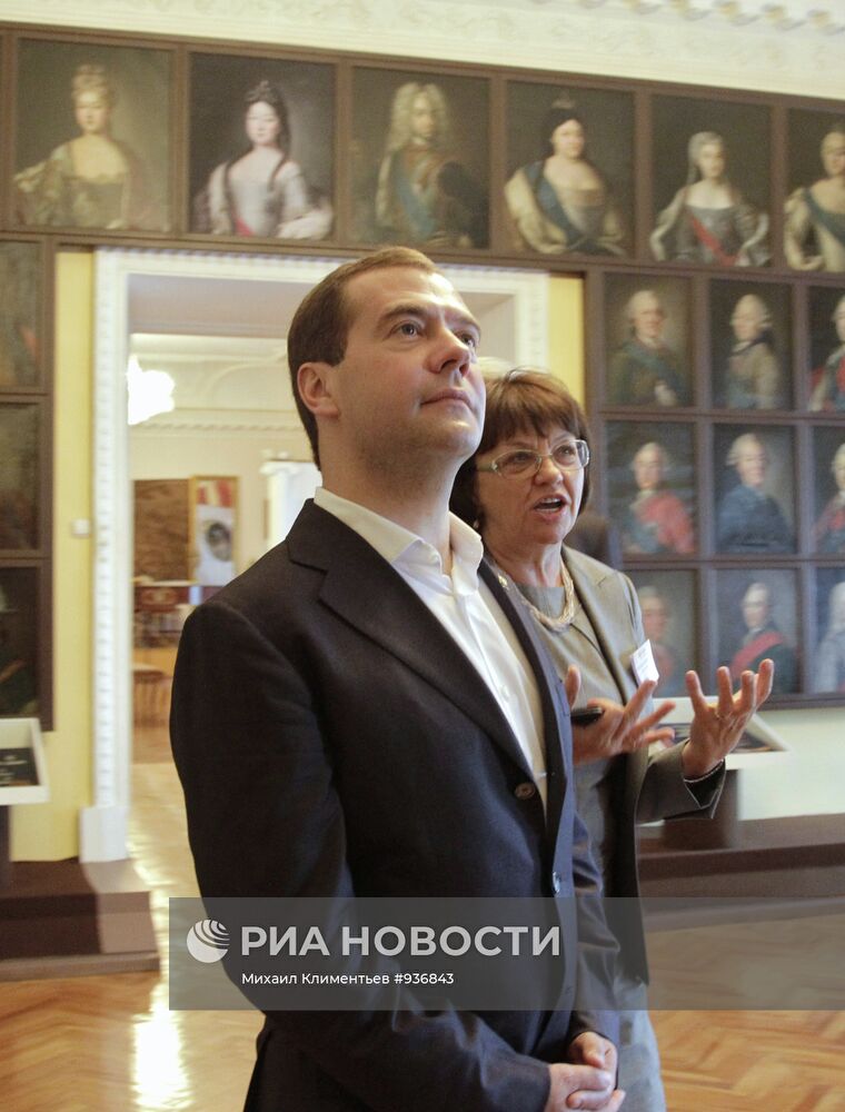 Рабочая поездка президента РФ Д. Медведева во Владимир