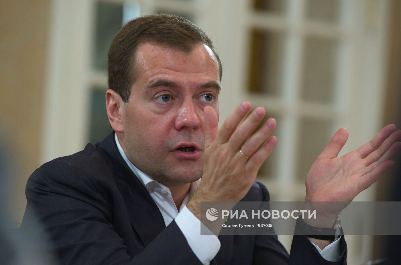 Рабочая поездка президента РФ Д. Медведева во Владимир