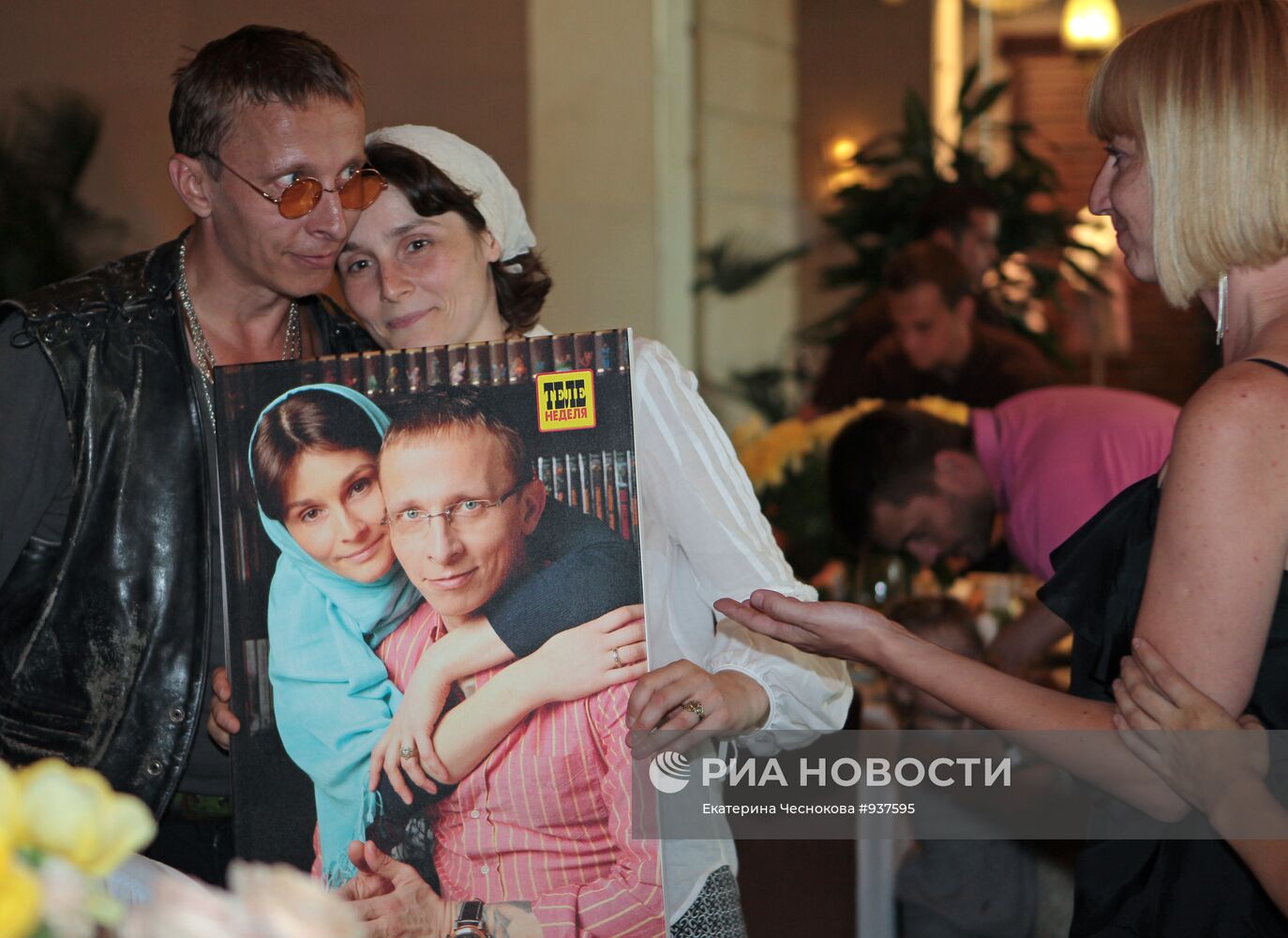 Иван Охлобыстин с супругой Оксаной