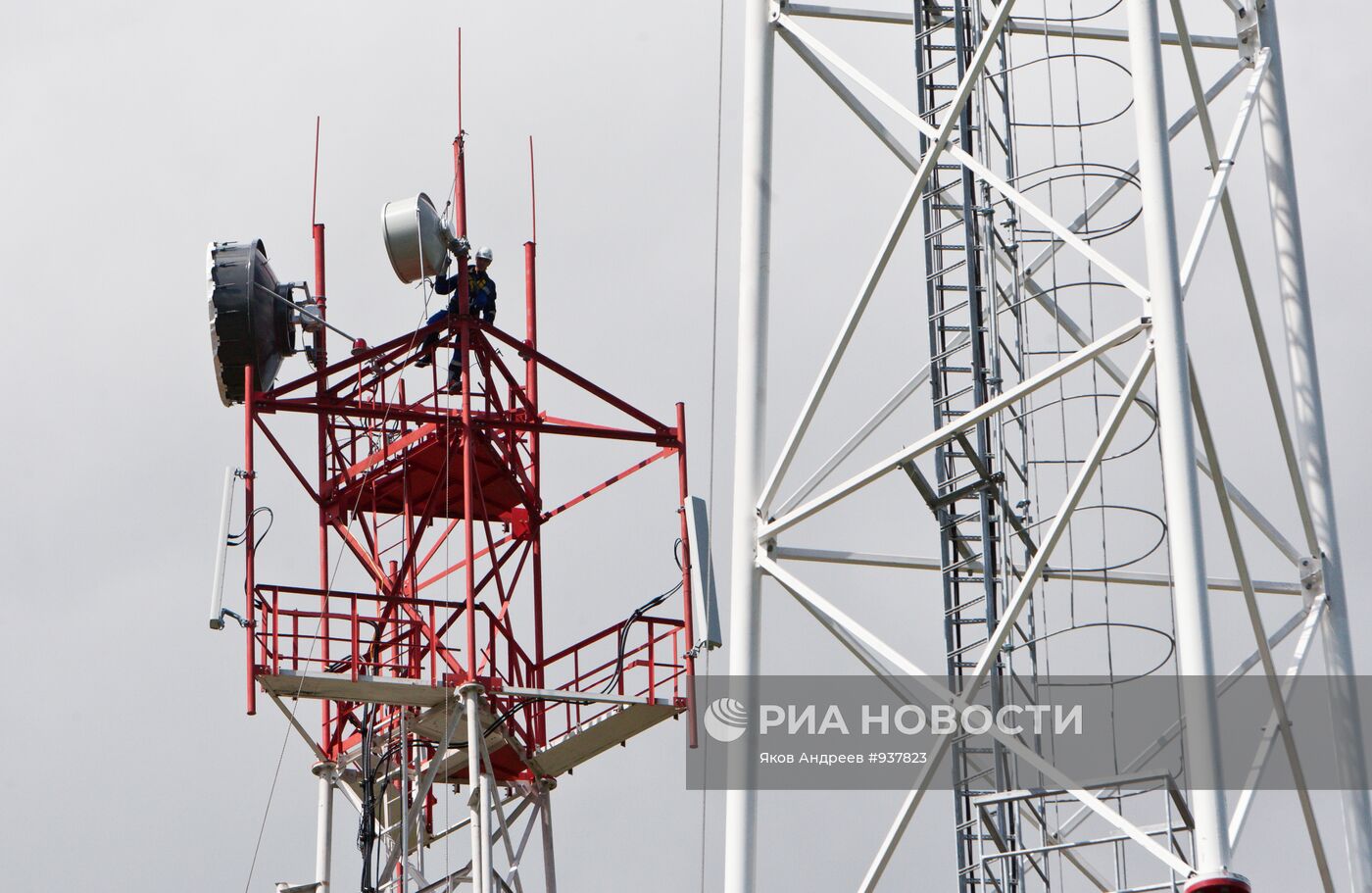 Монтаж вышек сотовой связи в Томской области