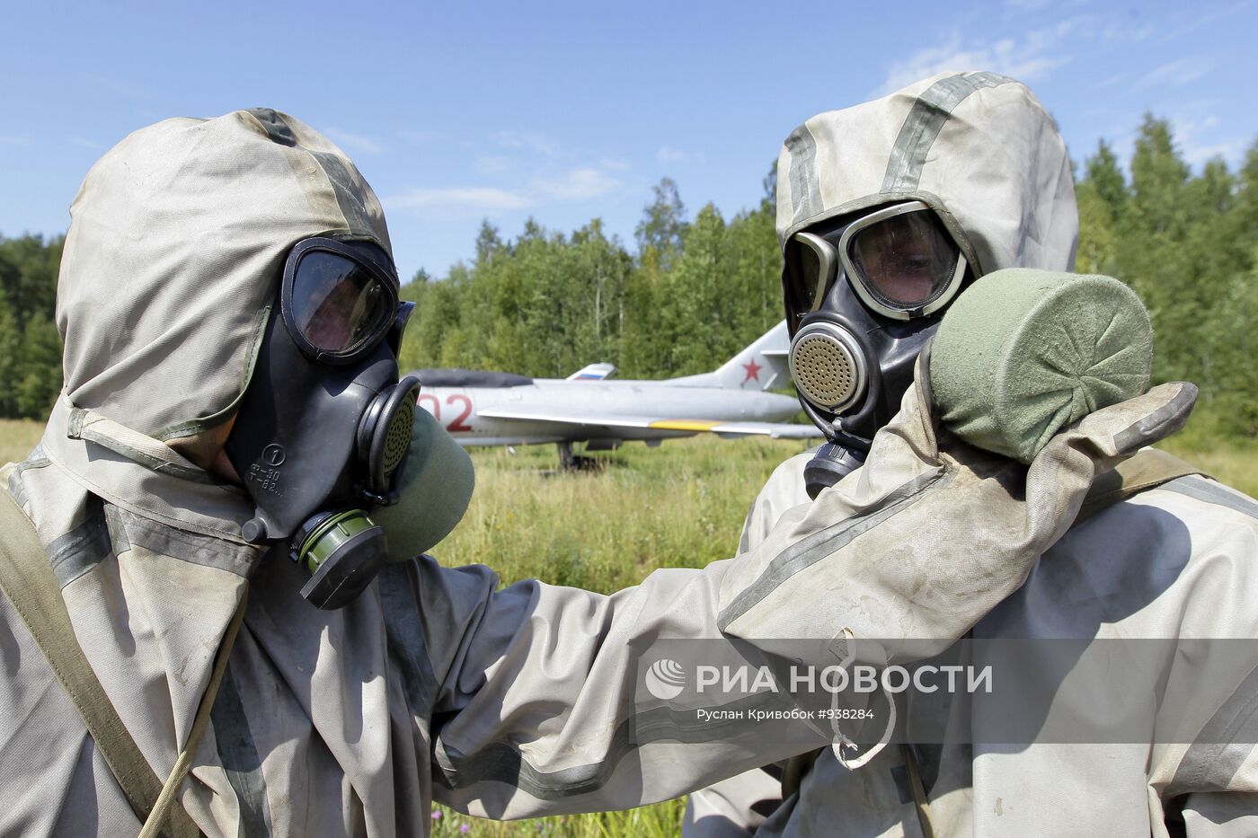 Учения войск радиационной, химической и биологической защиты