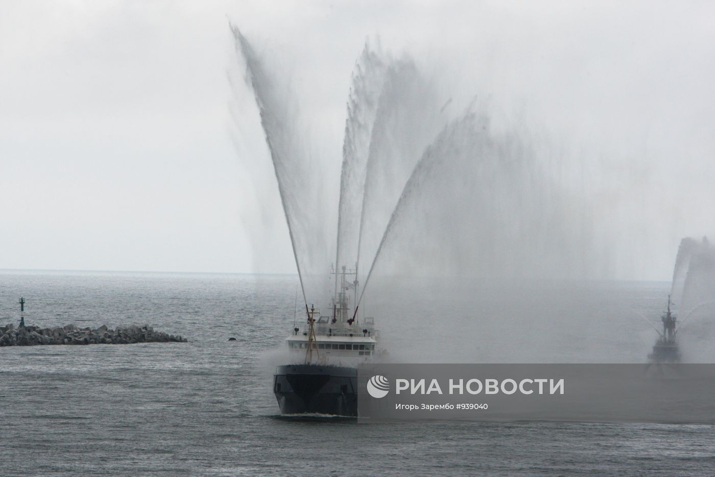 Репетиция парада Балтийского флота ко Дню ВМФ