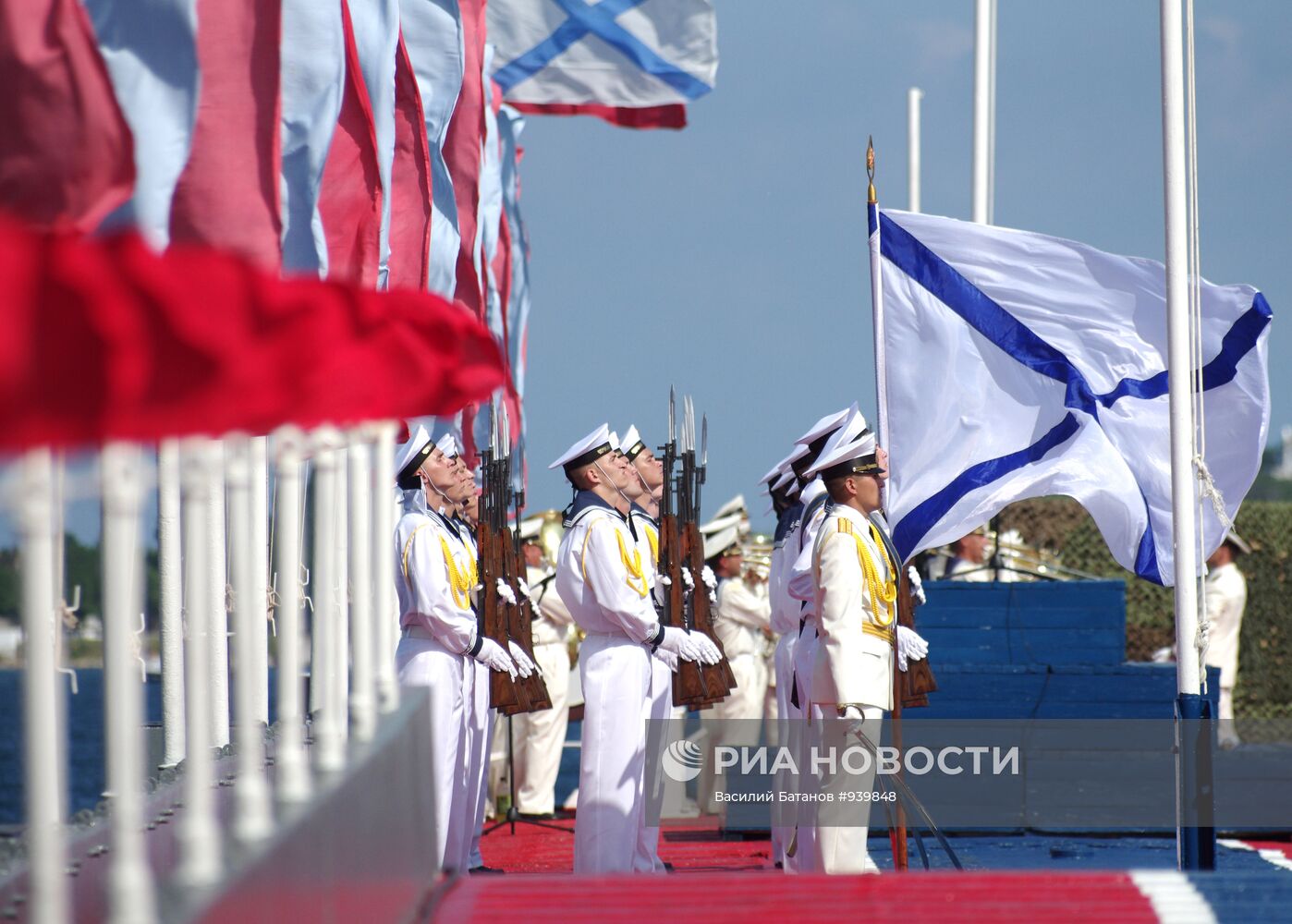 Празднование Дня Военно-морского флота в Севастополе