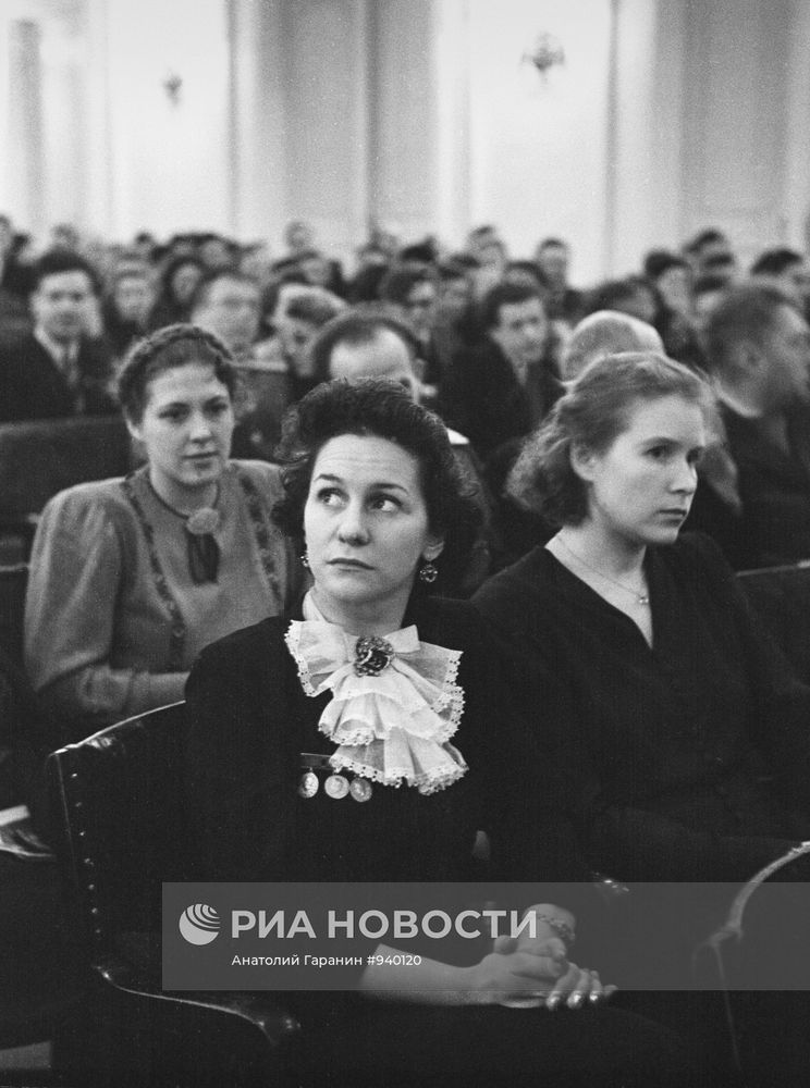 Балерина О.В. Лепешинская
