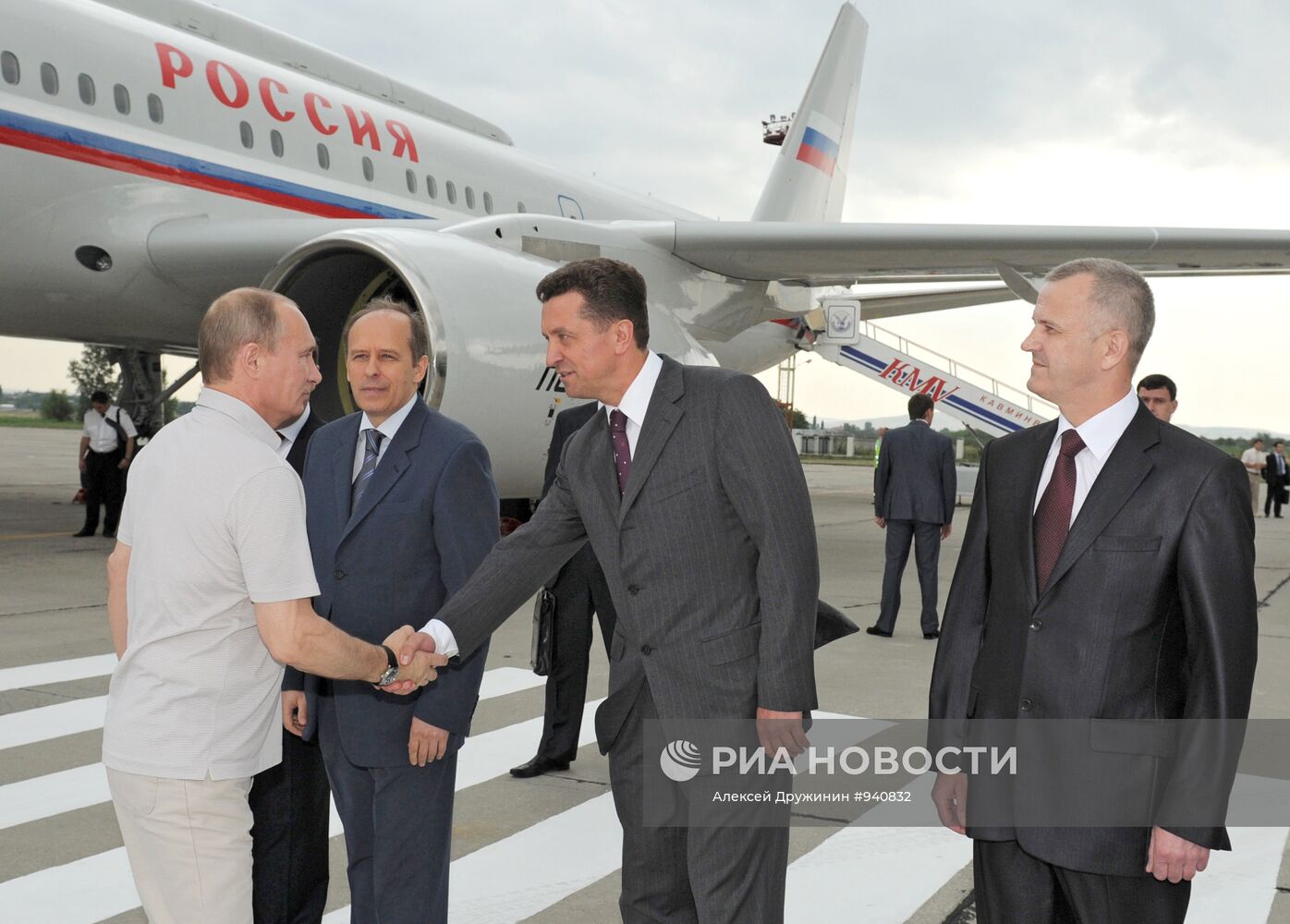 Рабочая поездка В.Путина в Северо-Кавказский федеральный округ