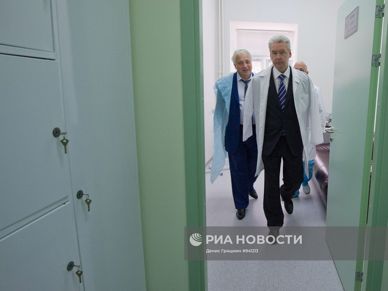 С. Собянин посетил НИИ скорой помощи им. Н.В. Склифосовского