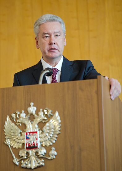 Сергей Собянин на заседании коллегии прокуратуры города Москвы