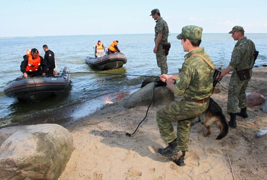Учения пограничных войск ФСБ РФ в Калининградской области