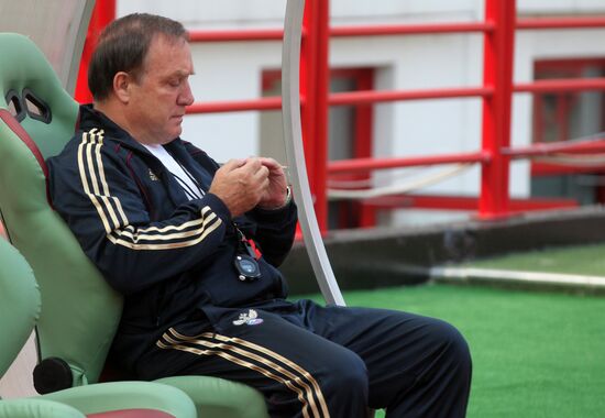 Футбол. Тренировка сборной России