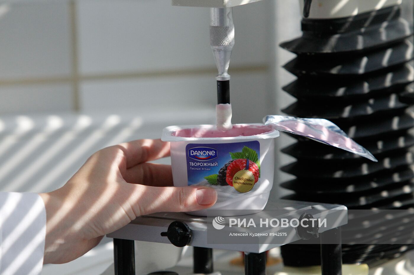 Работа завода Danone-Юнимилк в Московской области