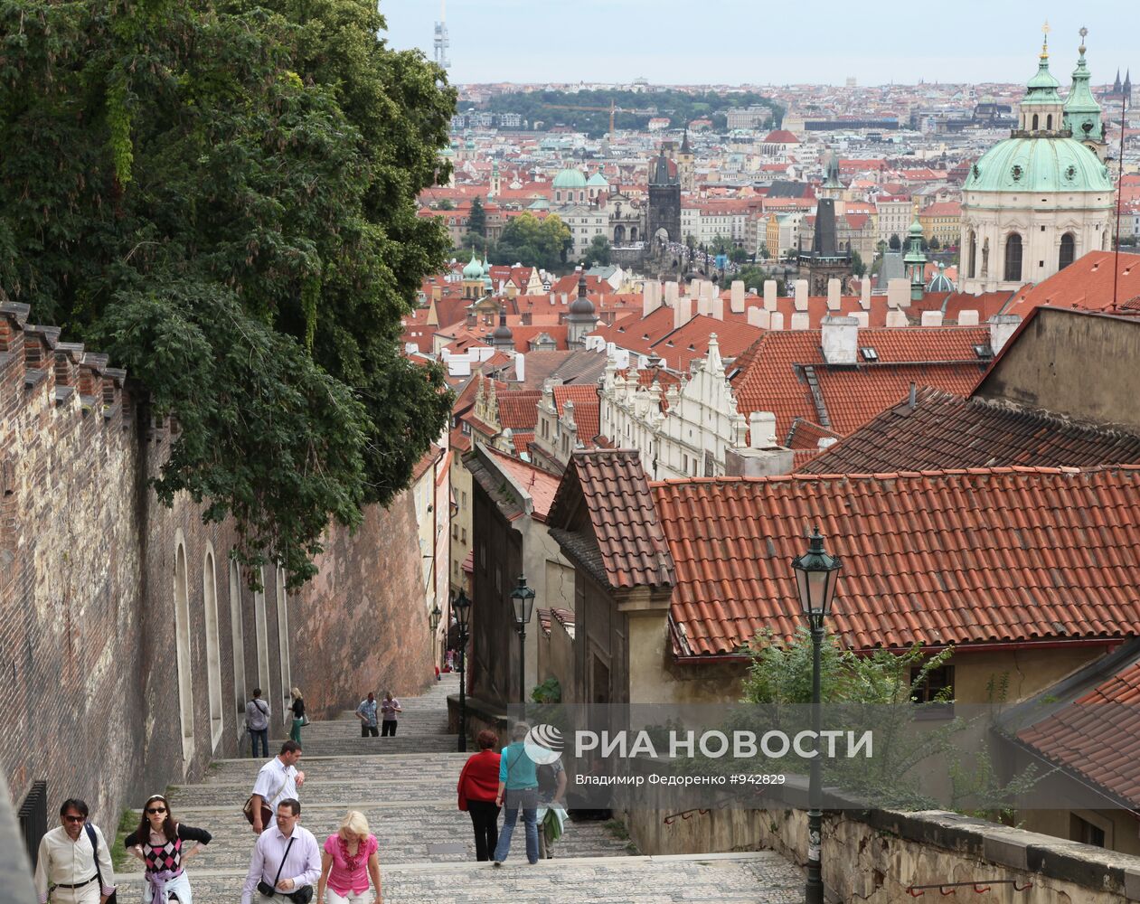 Новая Дворцовая лестница в Праге