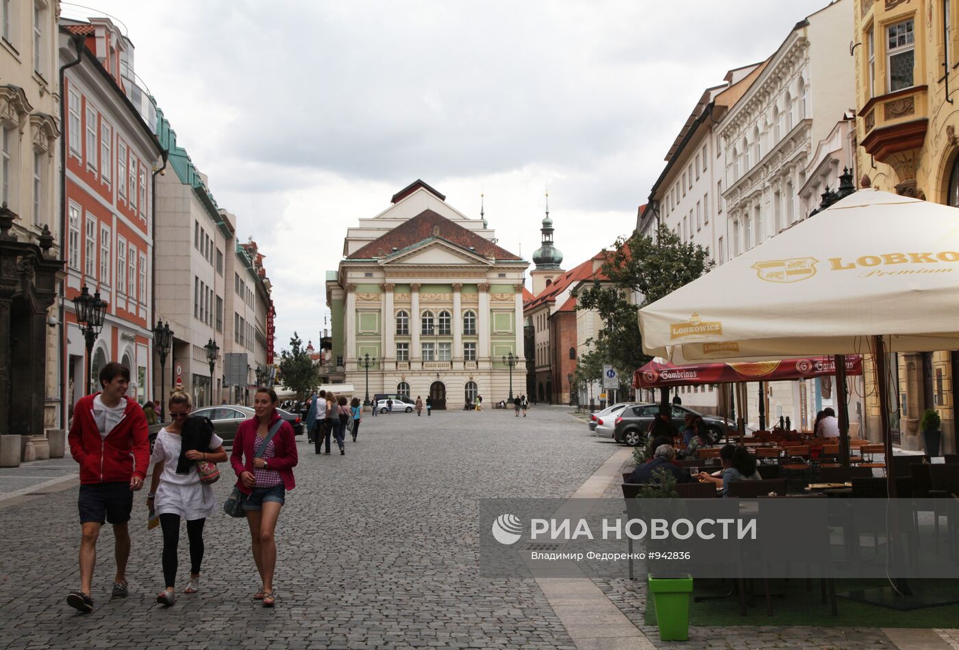 Площадь Фруктового рынка в Праге