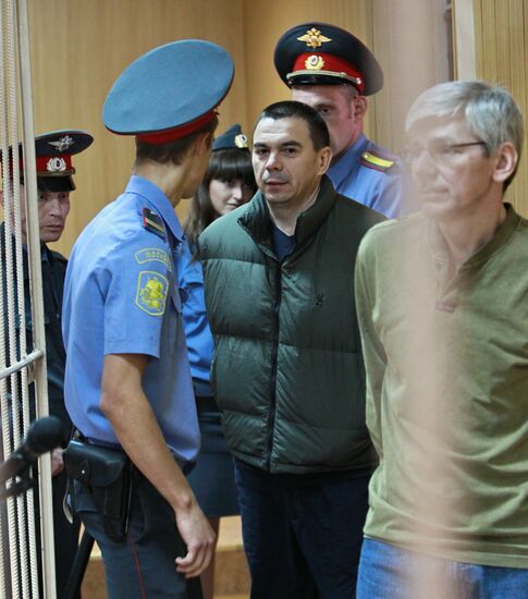 Оглашение приговора Игорю Бакулину в Тверском суде Москвы